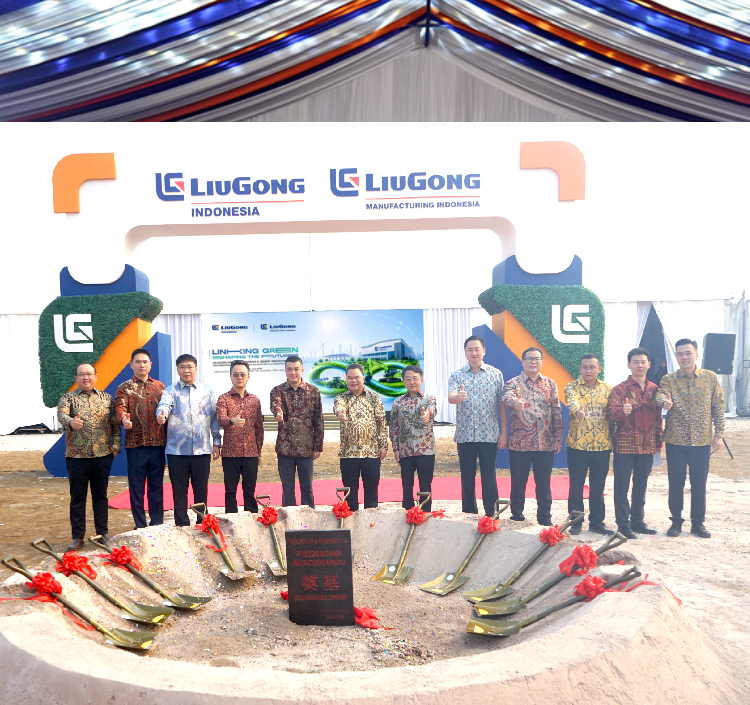 LiuGong Memulai Pembangunan Taman Mesin Cerdas dan Hijau di Indonesia